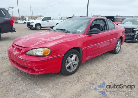2000 Pontiac Grand Am Gt from USA, damaged, VIN 1G2NW12E7YM816246